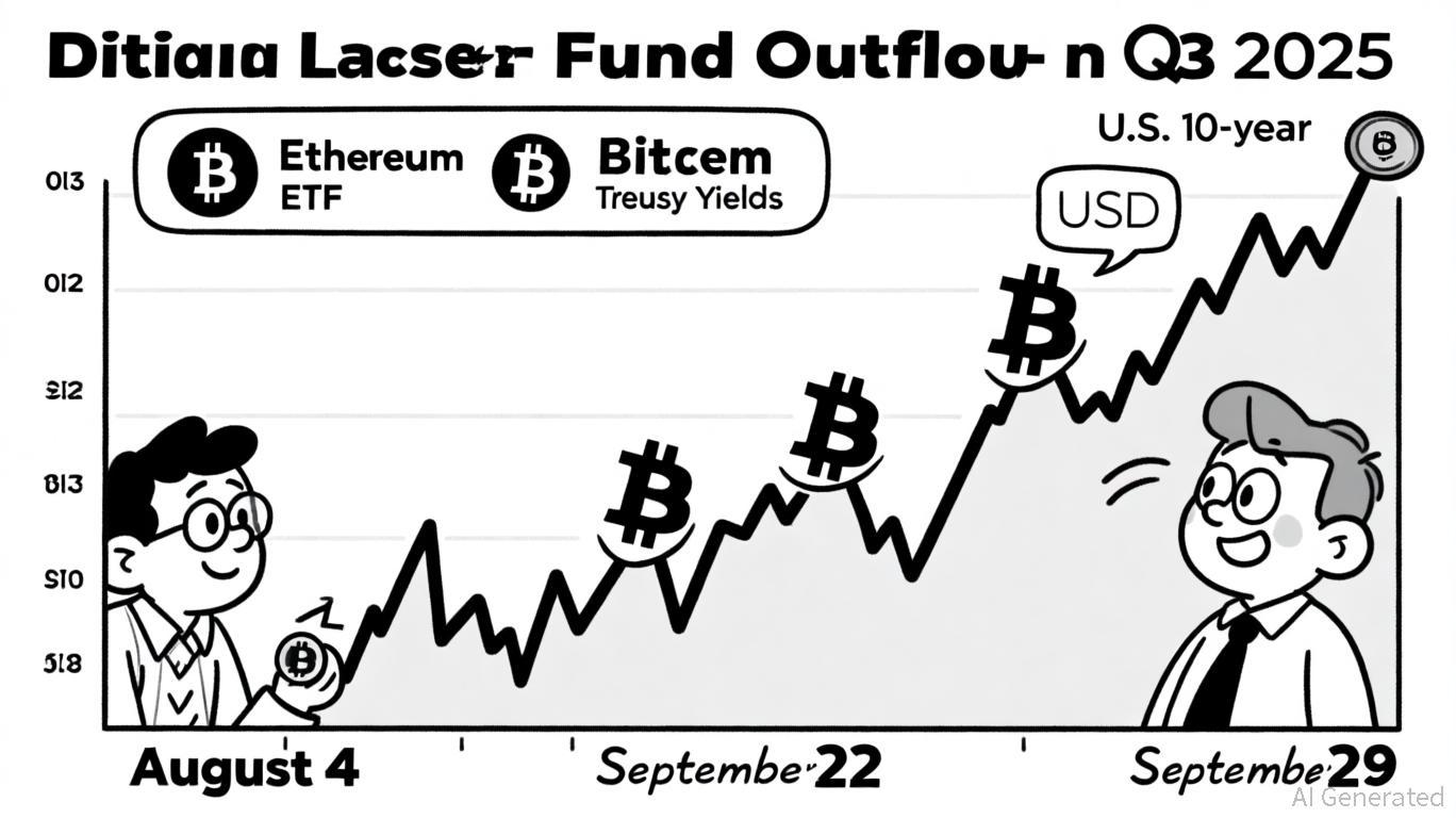数字资产基金流出对加密货币市场稳定性的影响:2025 年第三季度宏观经济避险情绪的分析